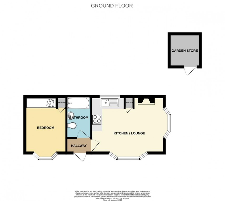 Floorplan for Punchbowl, Manchester Road, Buxton