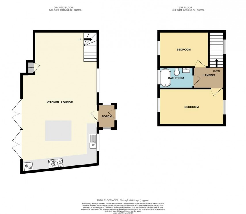 Floorplan for Green Lane, Netherdale Hall, Buxton