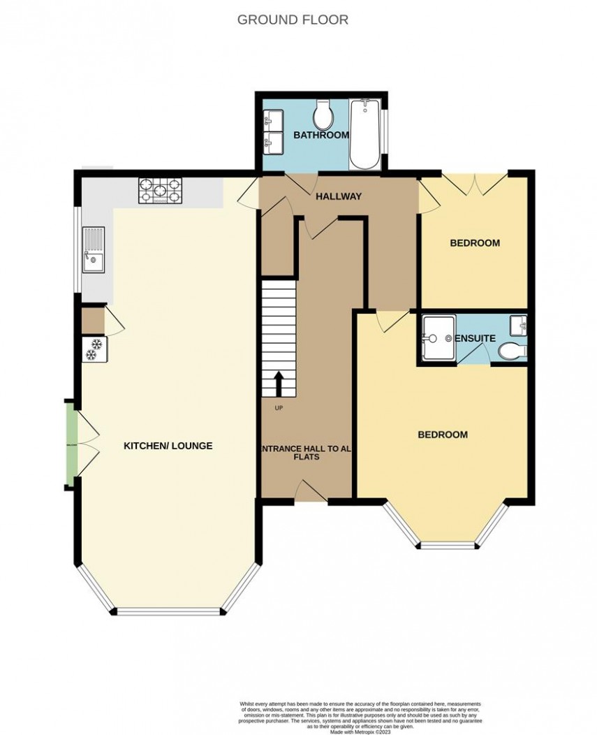 Floorplan for Netherdale House, Green Lane, Buxton