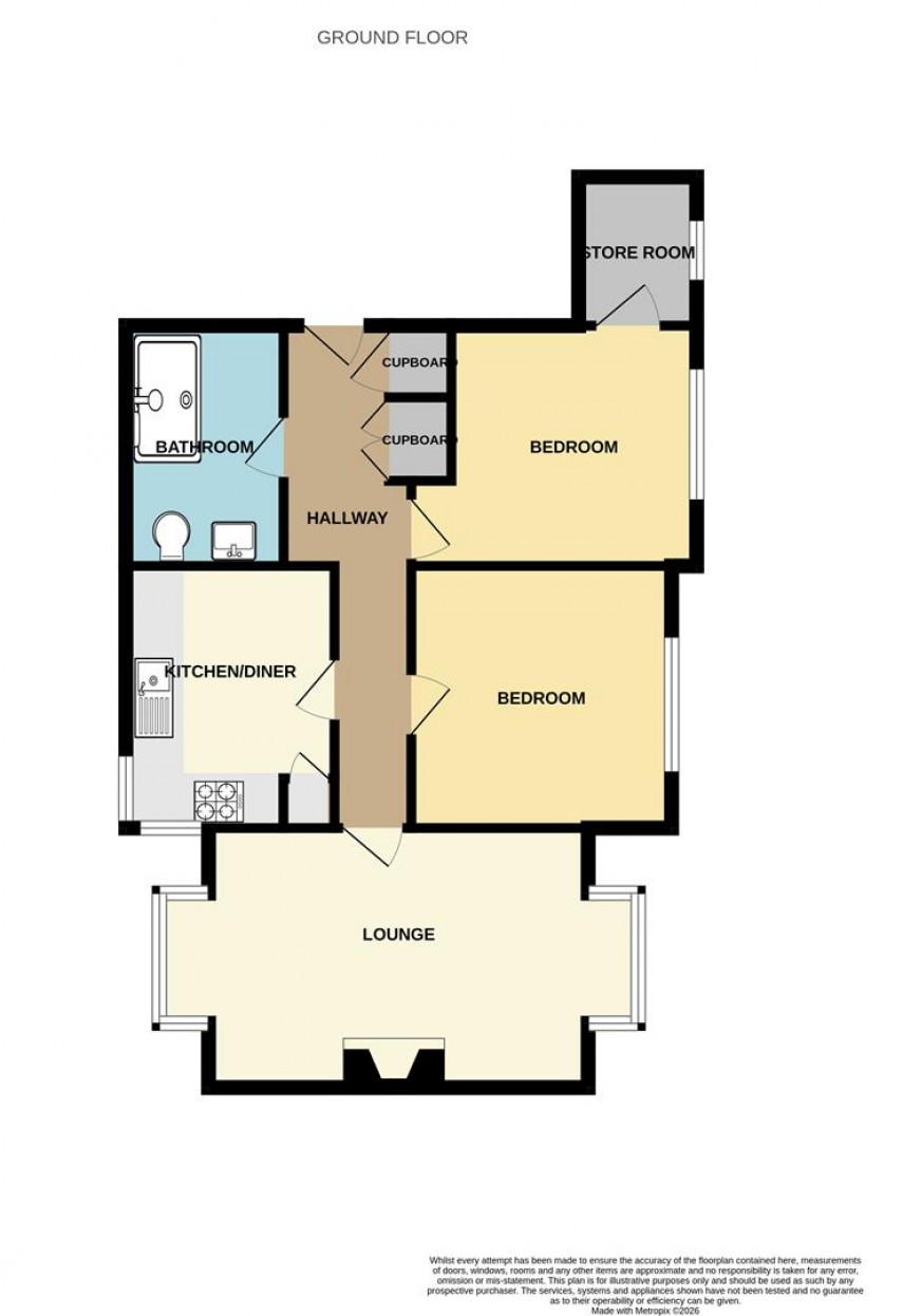 Floorplan for Silverlands Park, Buxton