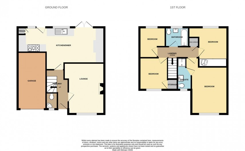 Floorplan for Solomons View, Buxton