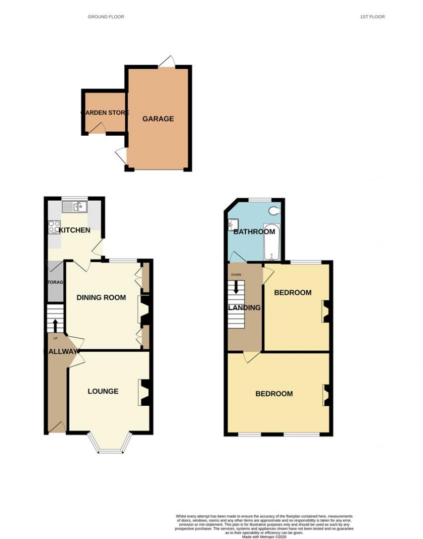 Floorplan for Macclesfield Road, Whaley Bridge, High Peak