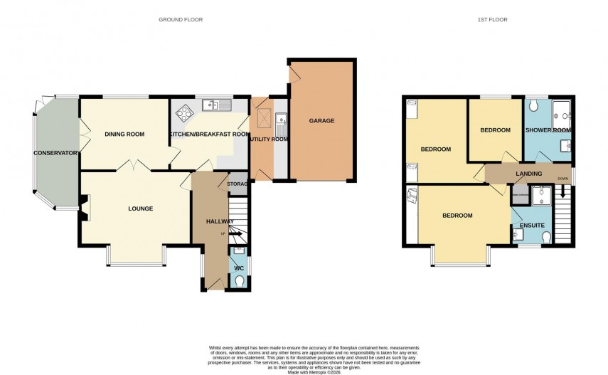 Floorplan for Woodside, Buxton