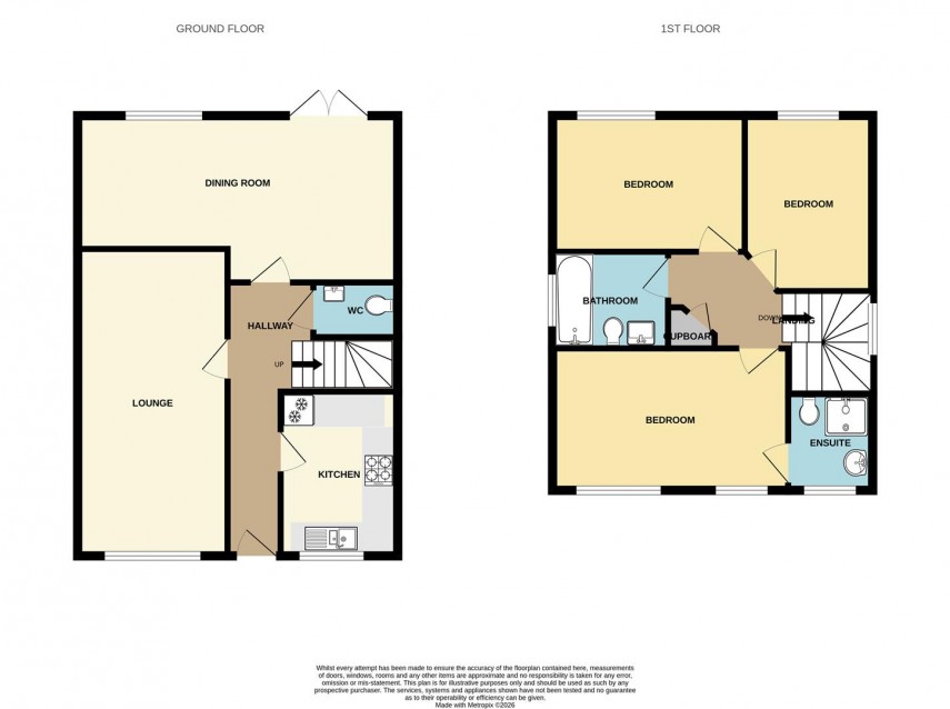Floorplan for College Drive, Harpur Hill, Buxton