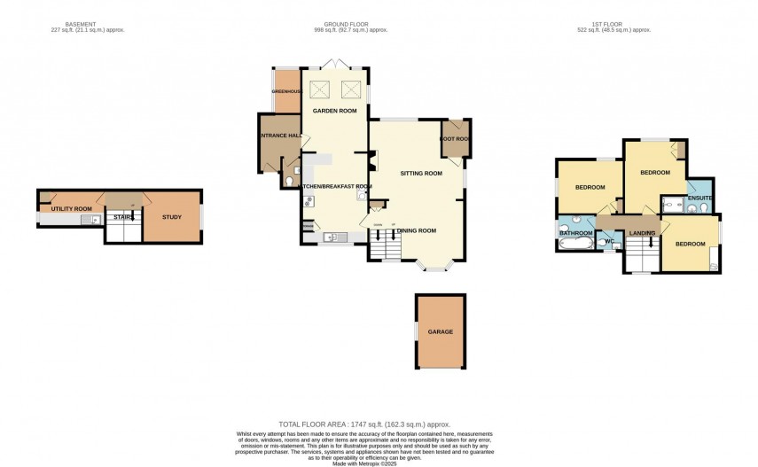 Floorplan for Lightwood Road, Buxton