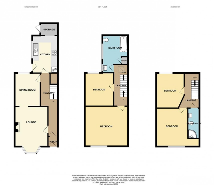 Floorplan for West Road, Buxton