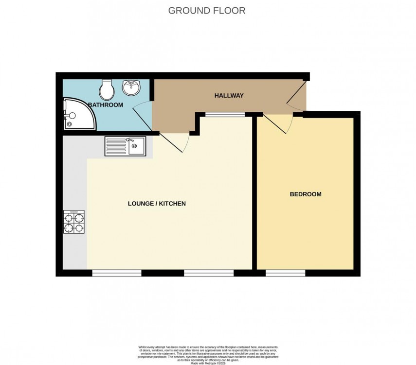 Floorplan for Eagle Parade, Buxton