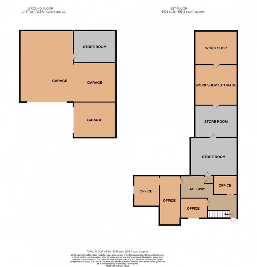 Floorplan for 20 Dale Road, Buxton