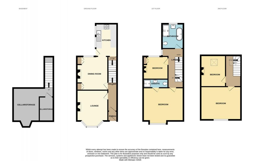 Floorplan for New Market Street, Buxton