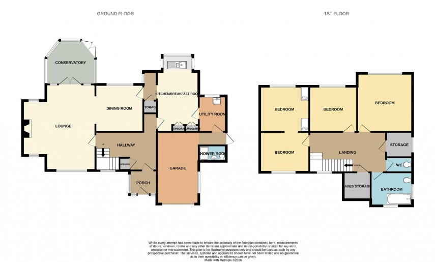 Floorplan for Lightwood Road, Buxton