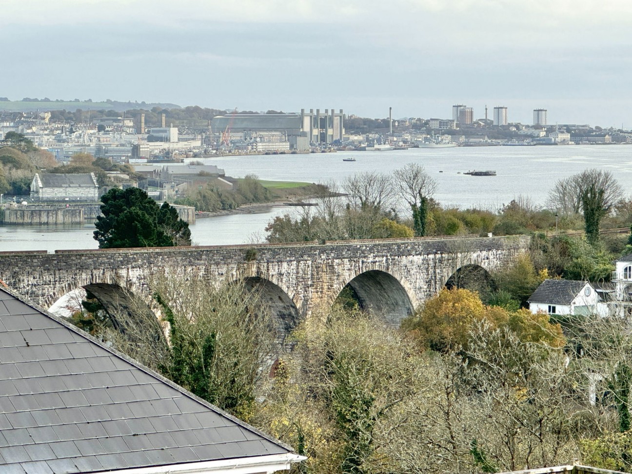 Lower Port View, Saltash, Cornwall