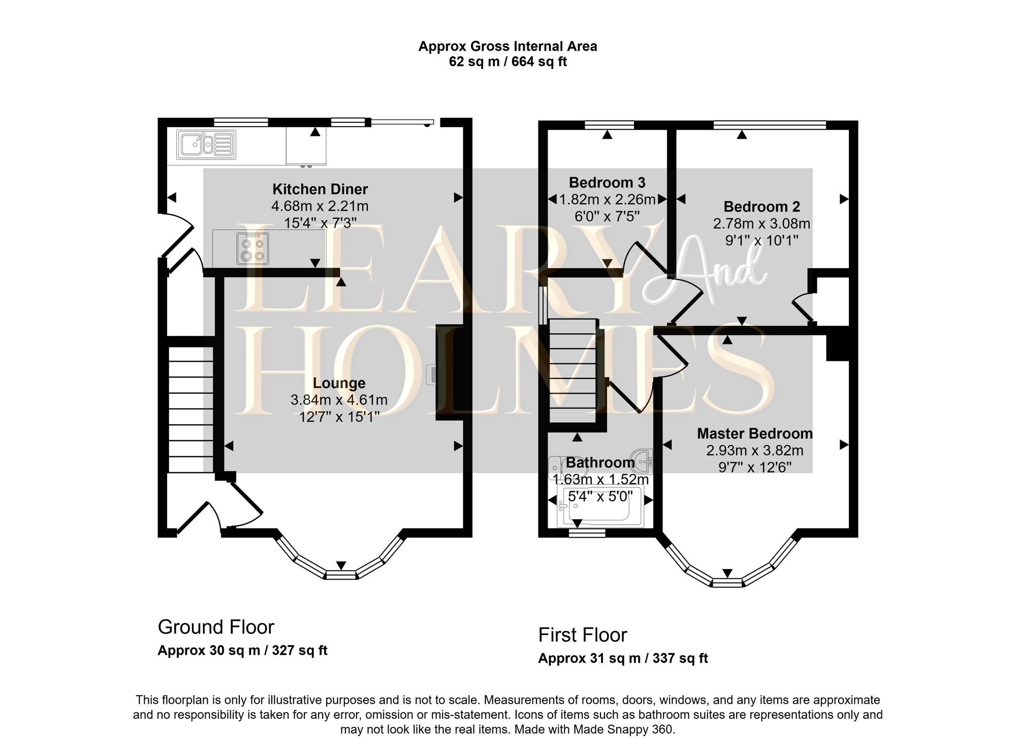Floorplan for Torver Crescent, Sunderland, SR6