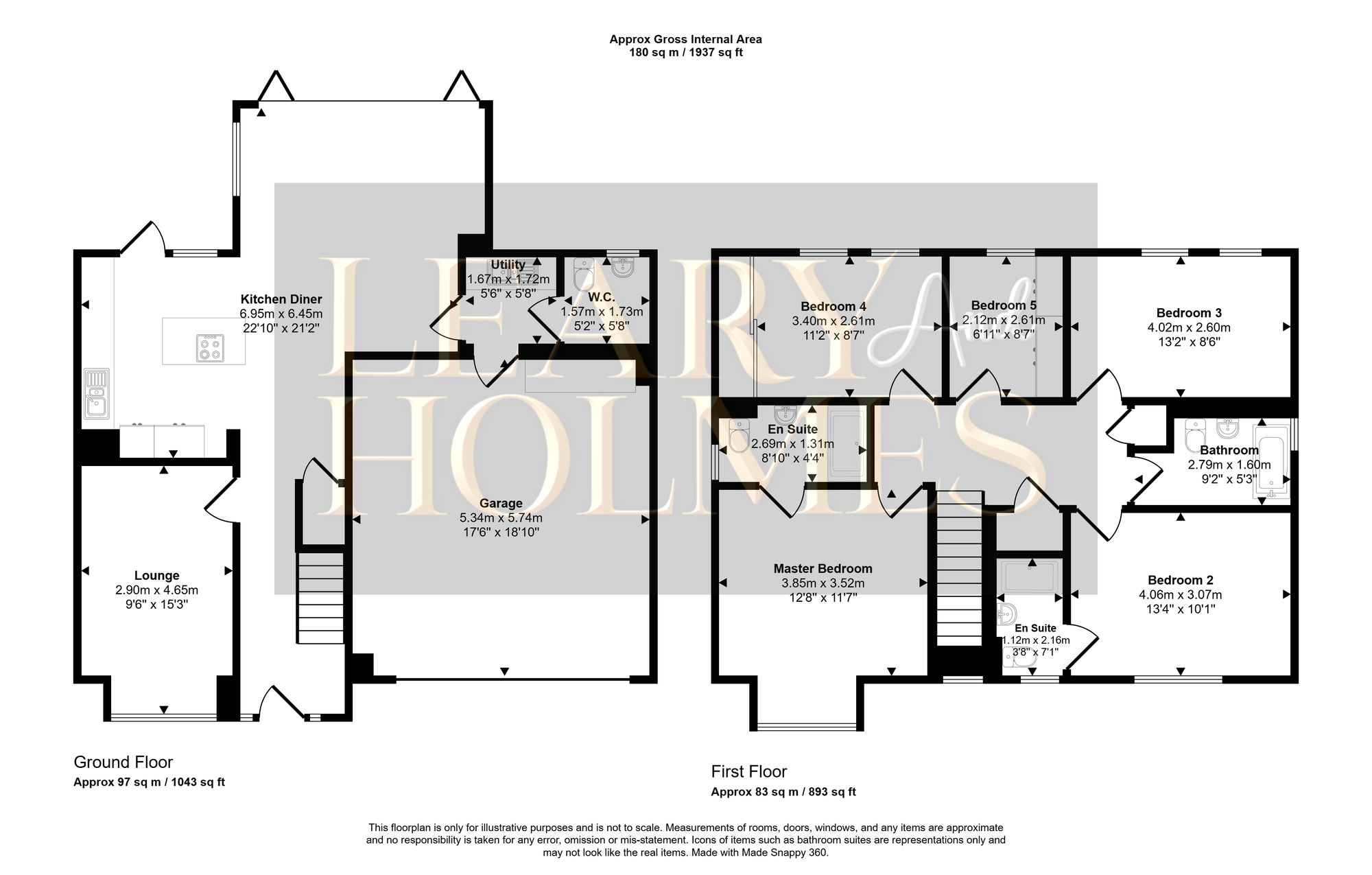 Floorplan for Range View, Whitburn, SR6