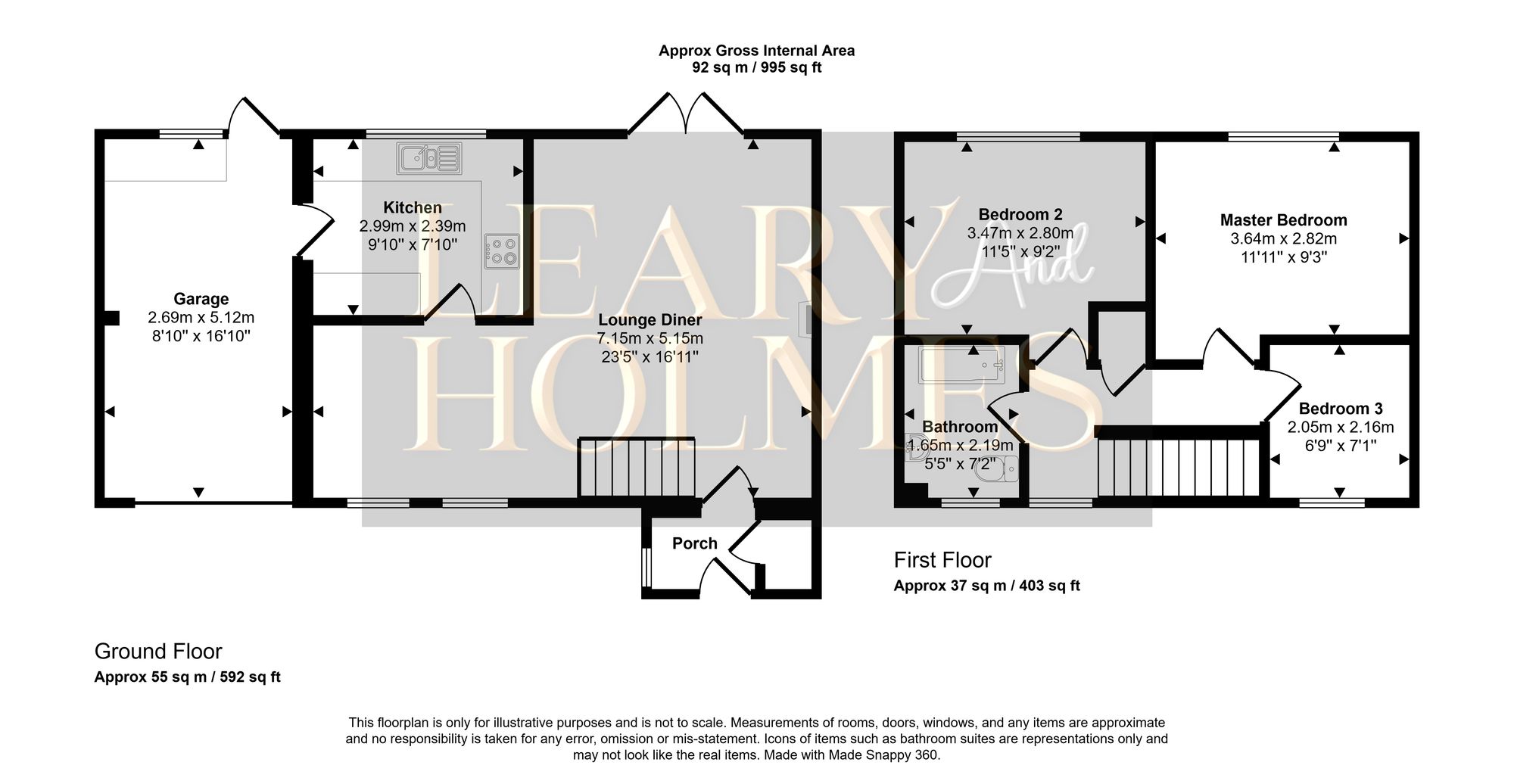 Floorplan for Shipton Close, Boldon Colliery, NE35