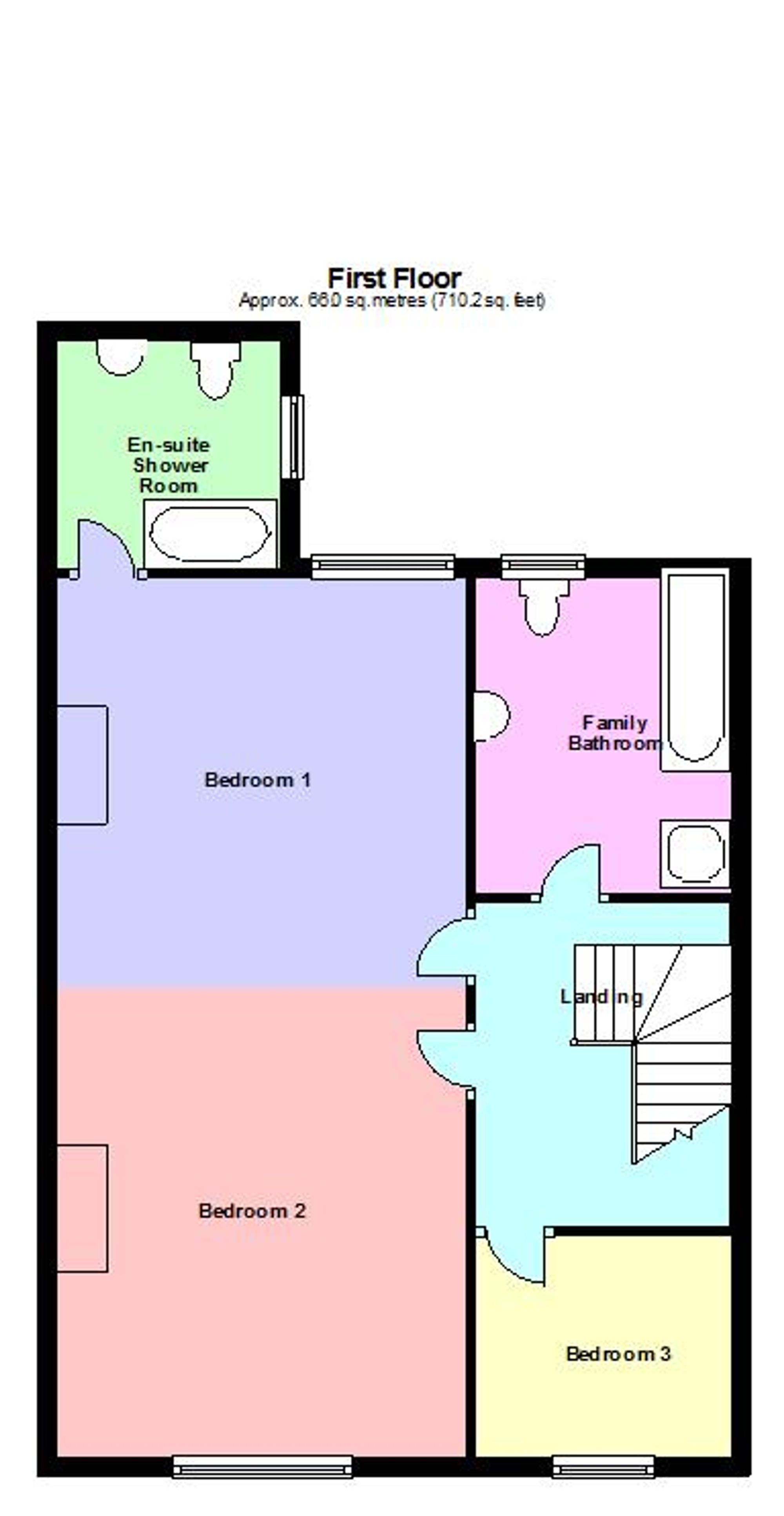 Floorplan for East View, Boldon Colliery, NE35