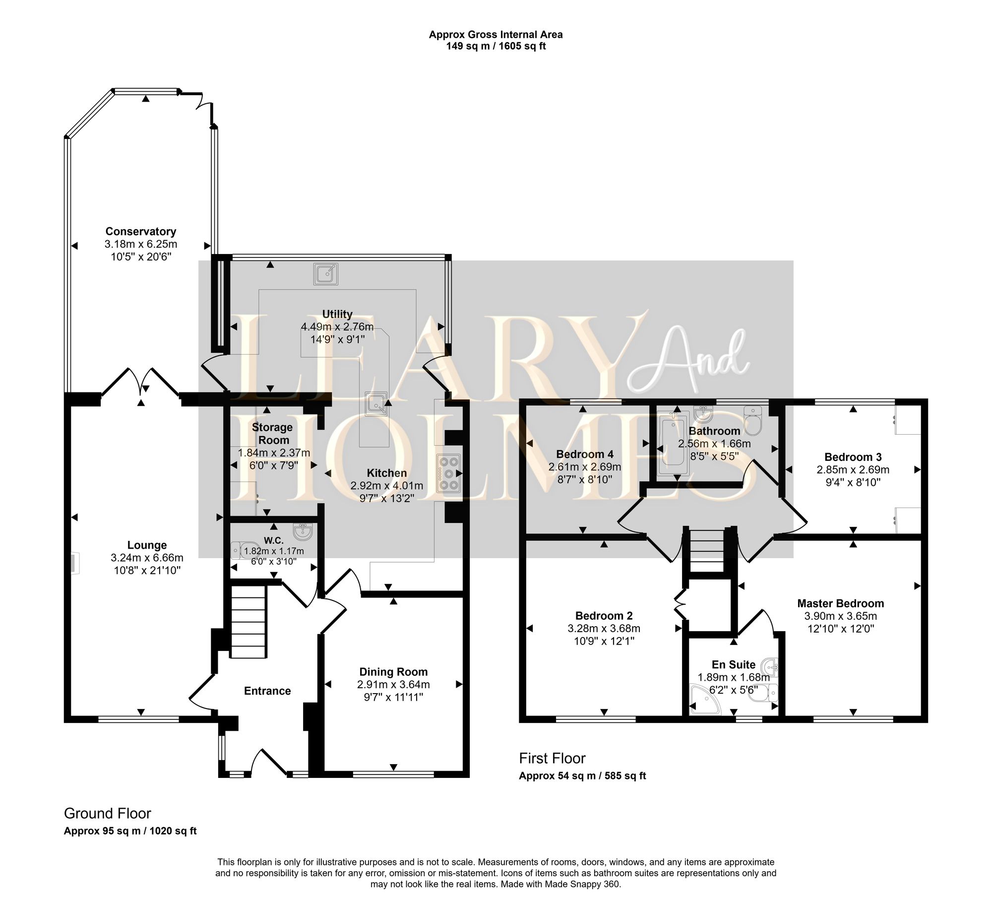 Floorplan for Cleadon Lea, Cleadon, SR6