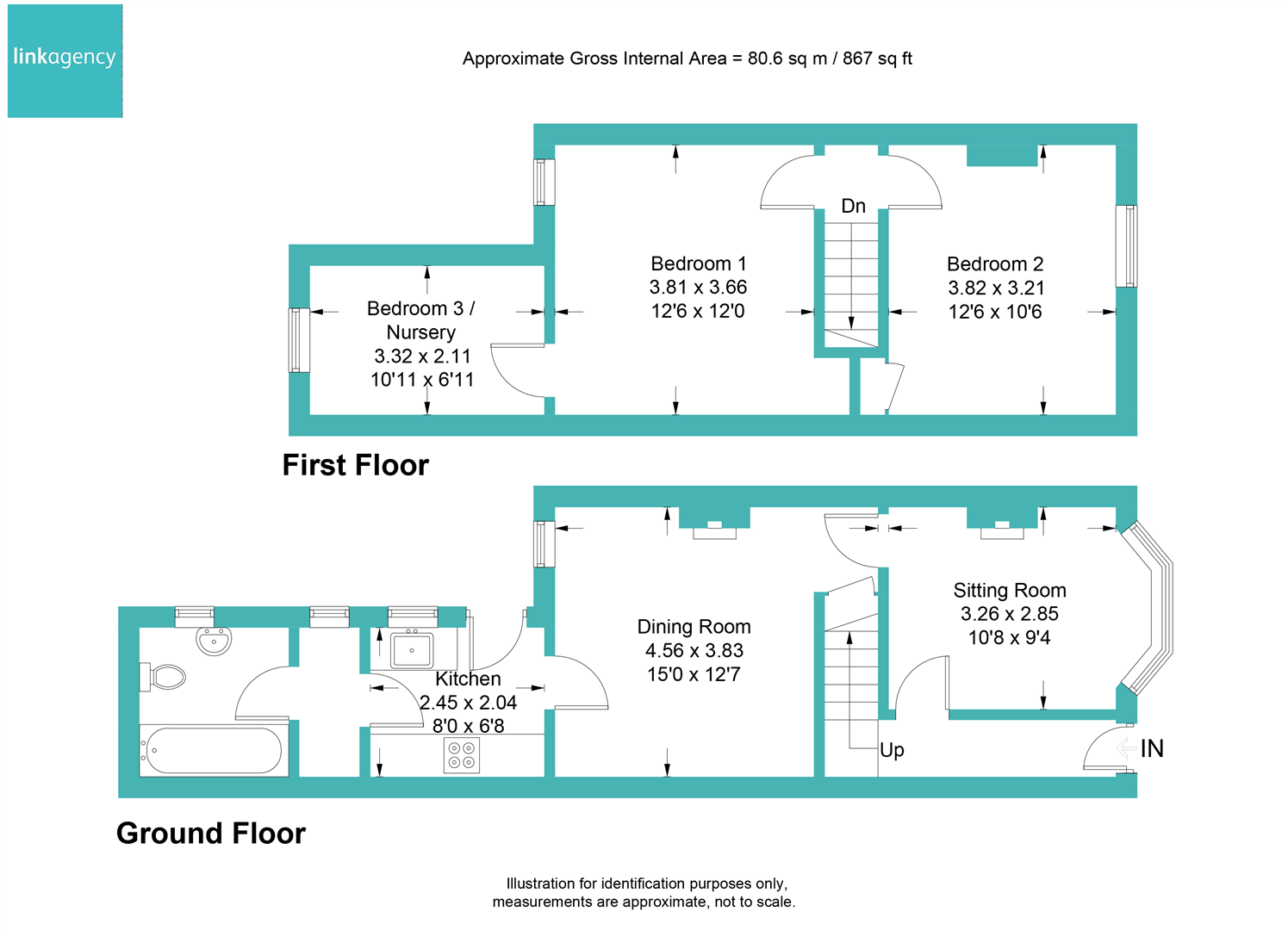 Floorplan for George Street, Selby