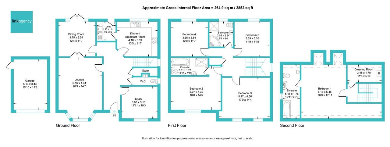 Floorplan for Rosewoods, Howden