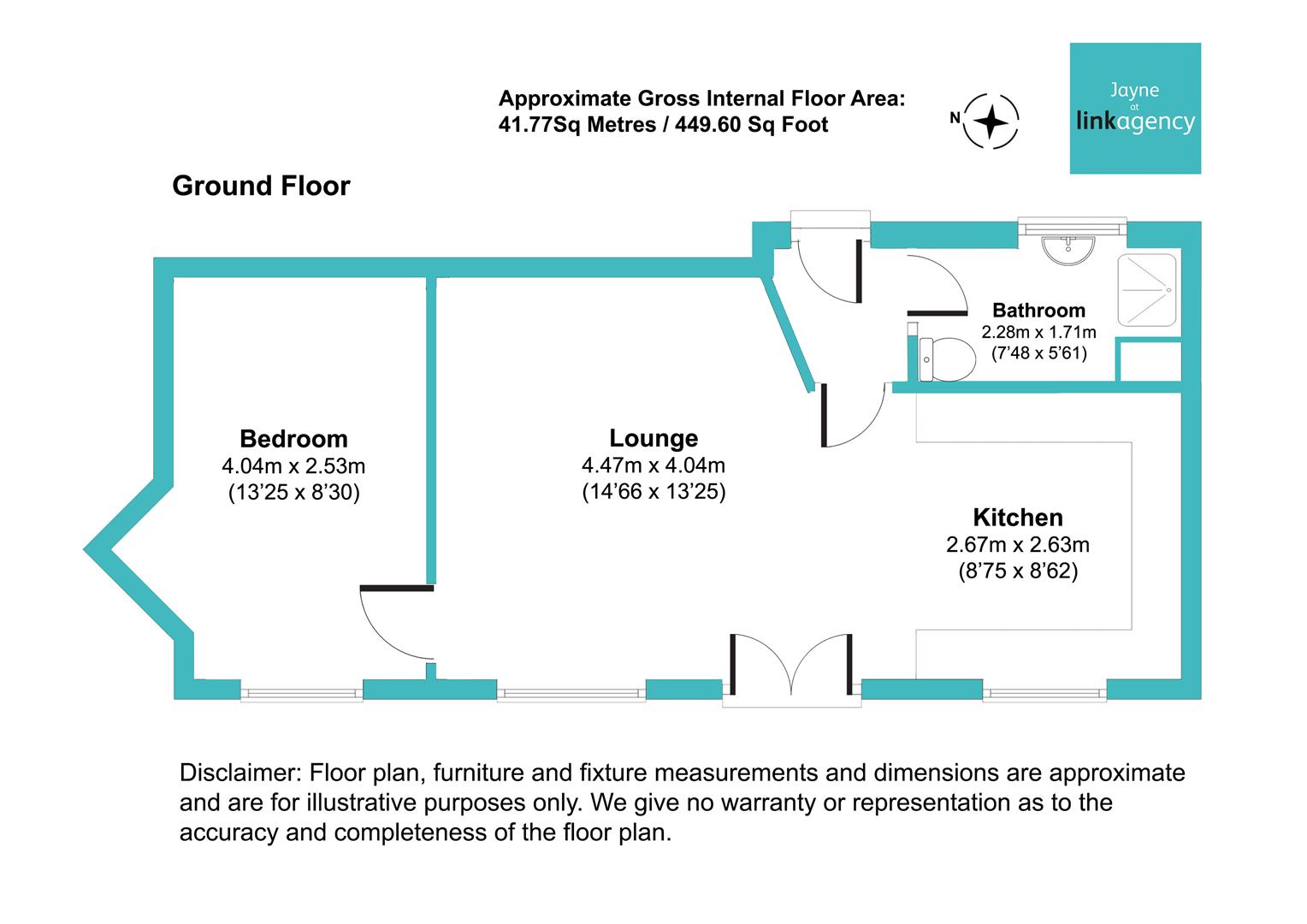 Floorplan for Alderson Mews, Main Street, North Frodingham
