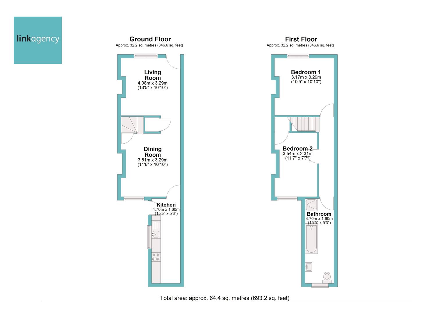 Floorplan for Edinburgh Street, Goole