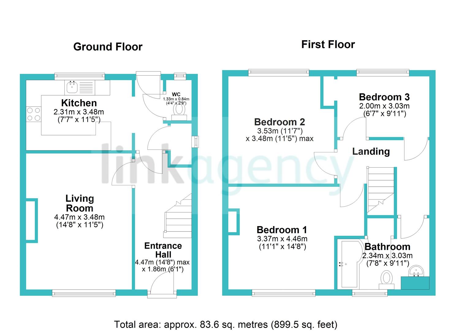 Floorplan for Dempster Avenue, Goole