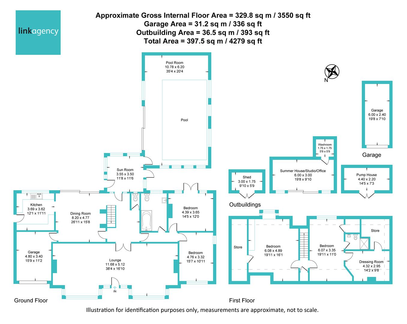 Floorplan for Hook Road, Goole