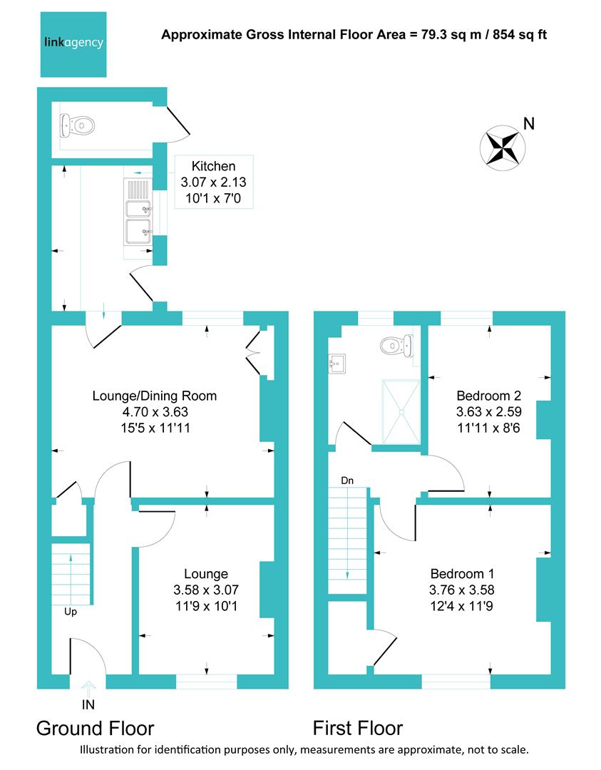 Floorplan for Edgar Terrace, Hook, Goole