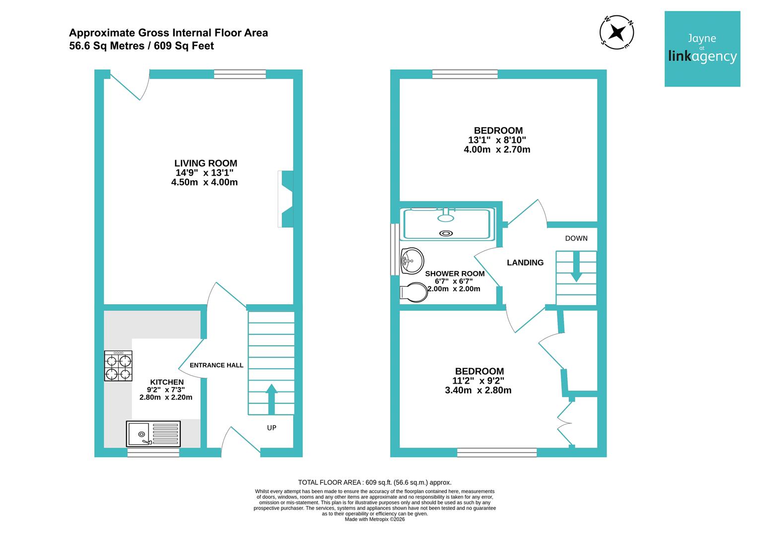 Floorplan for Birch Copse, York