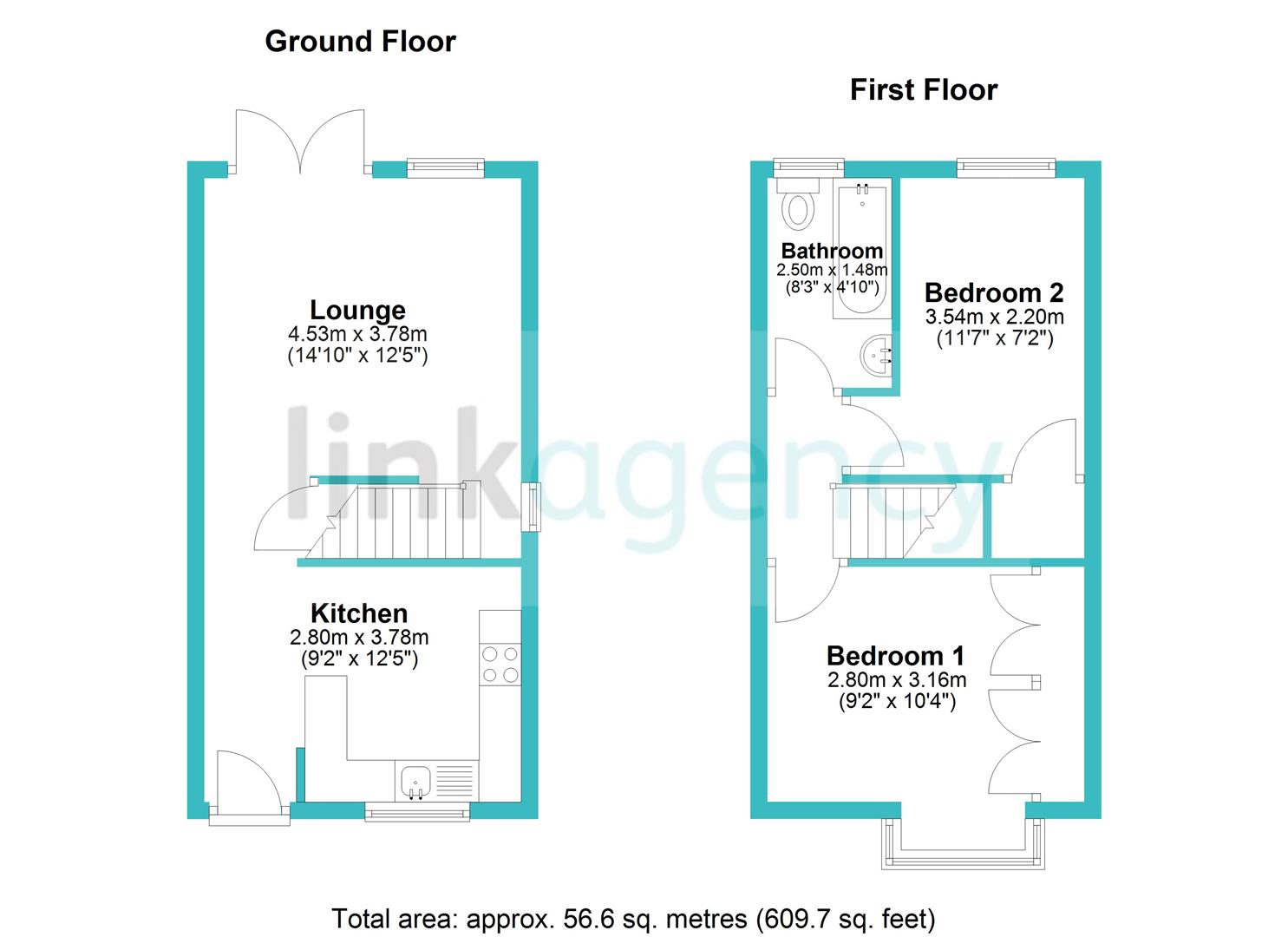Floorplan for St. Johns Court
