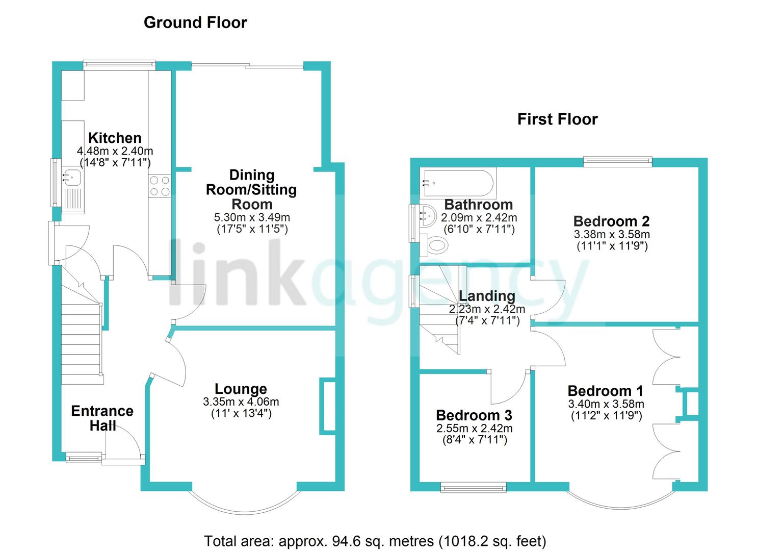 Floorplan for Melanryl, Rawcliffe Road, Goole