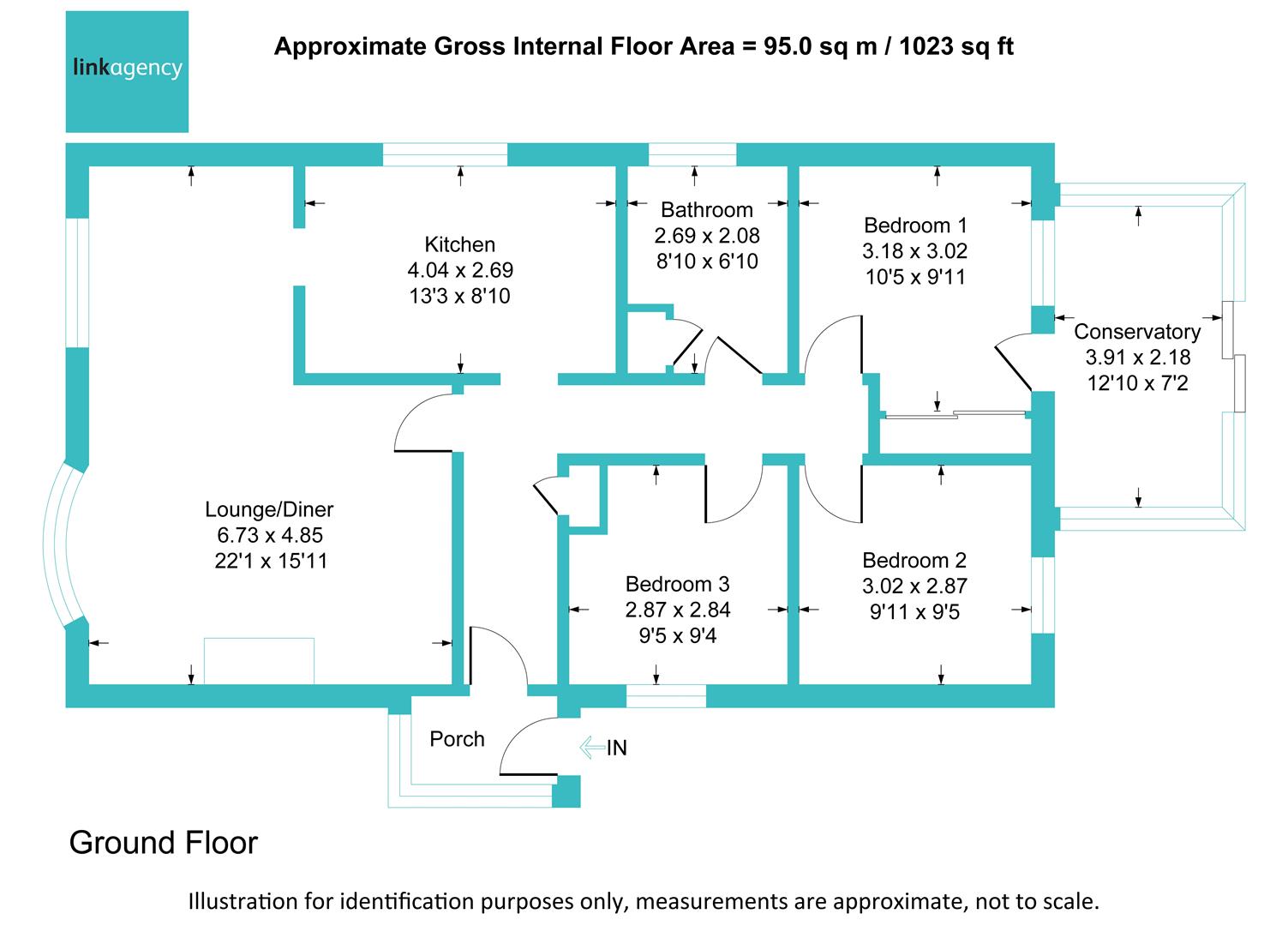 Floorplan for Low Cross Street, Crowle
