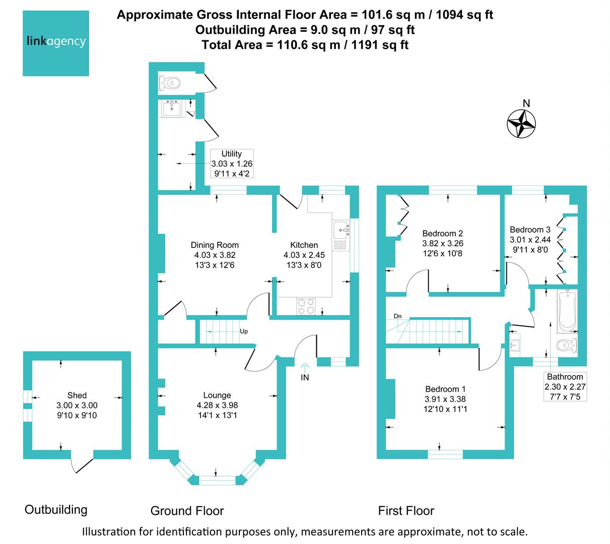 Floorplan for Westfield Avenue, Goole
