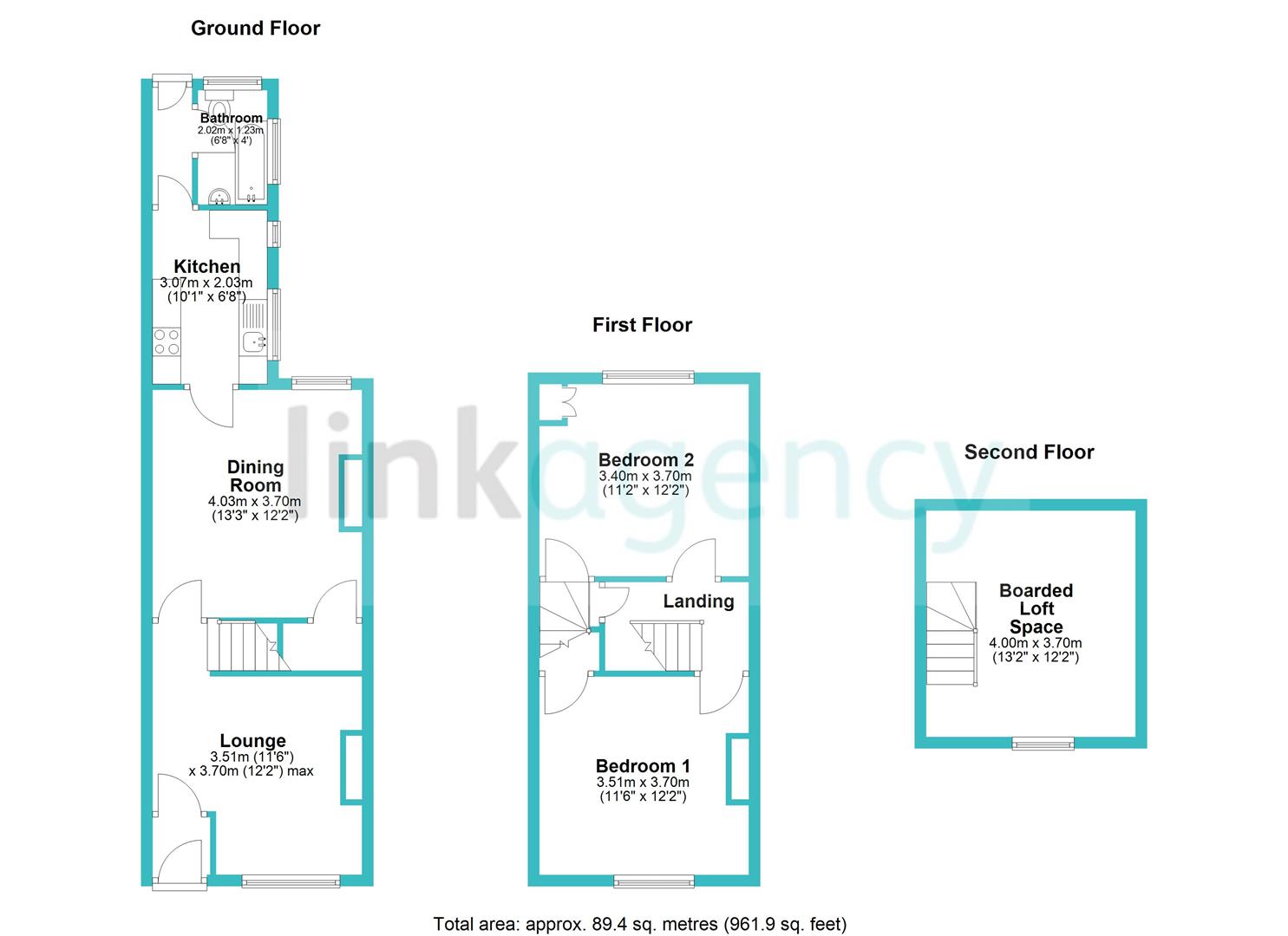 Floorplan for Fourth Avenue, Goole