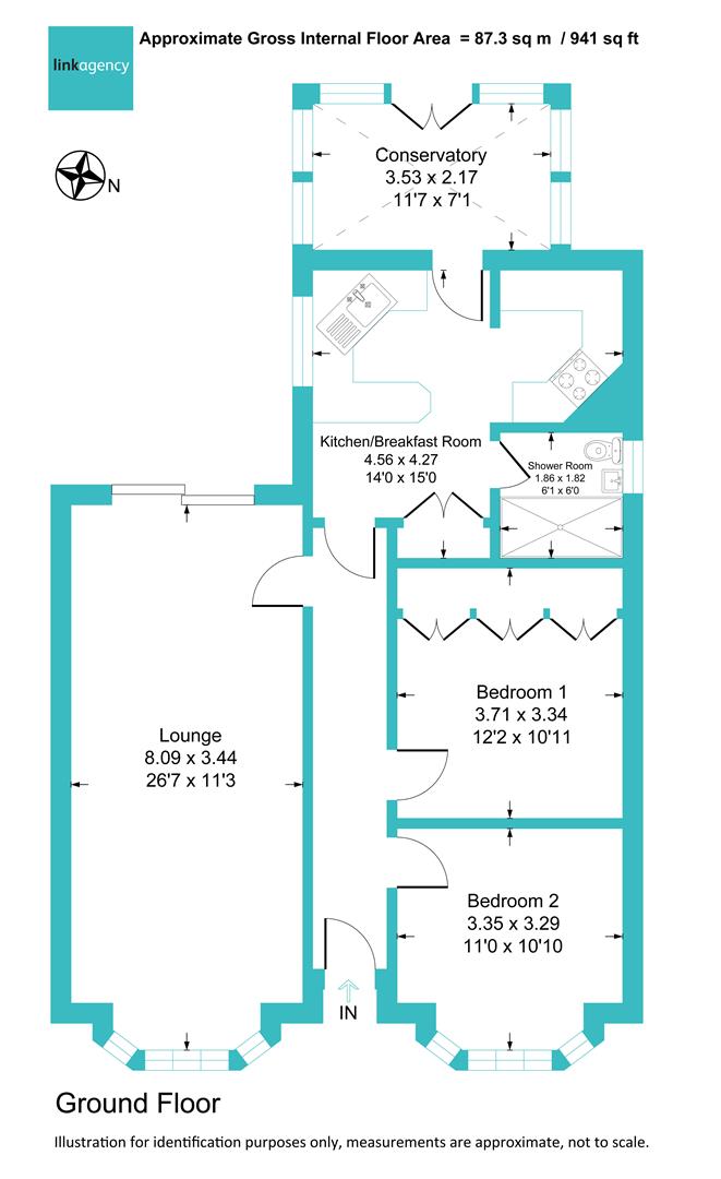 Floorplan for Station Road, Rawcliffe
