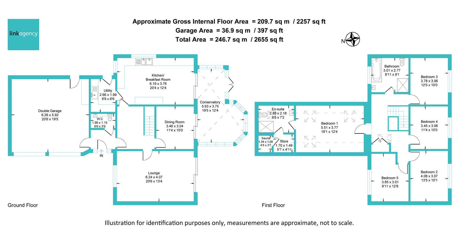 Floorplan for North Street, Barmby on the Marsh