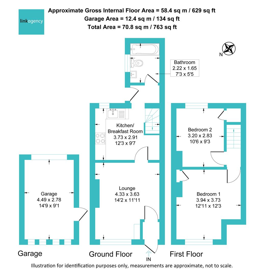 Floorplan for Adeline Street, Goole