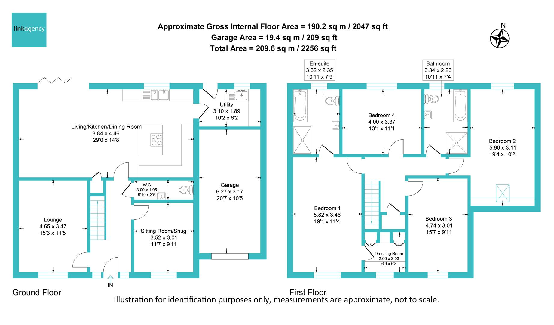 Floorplan for School Road, Hemingbrough