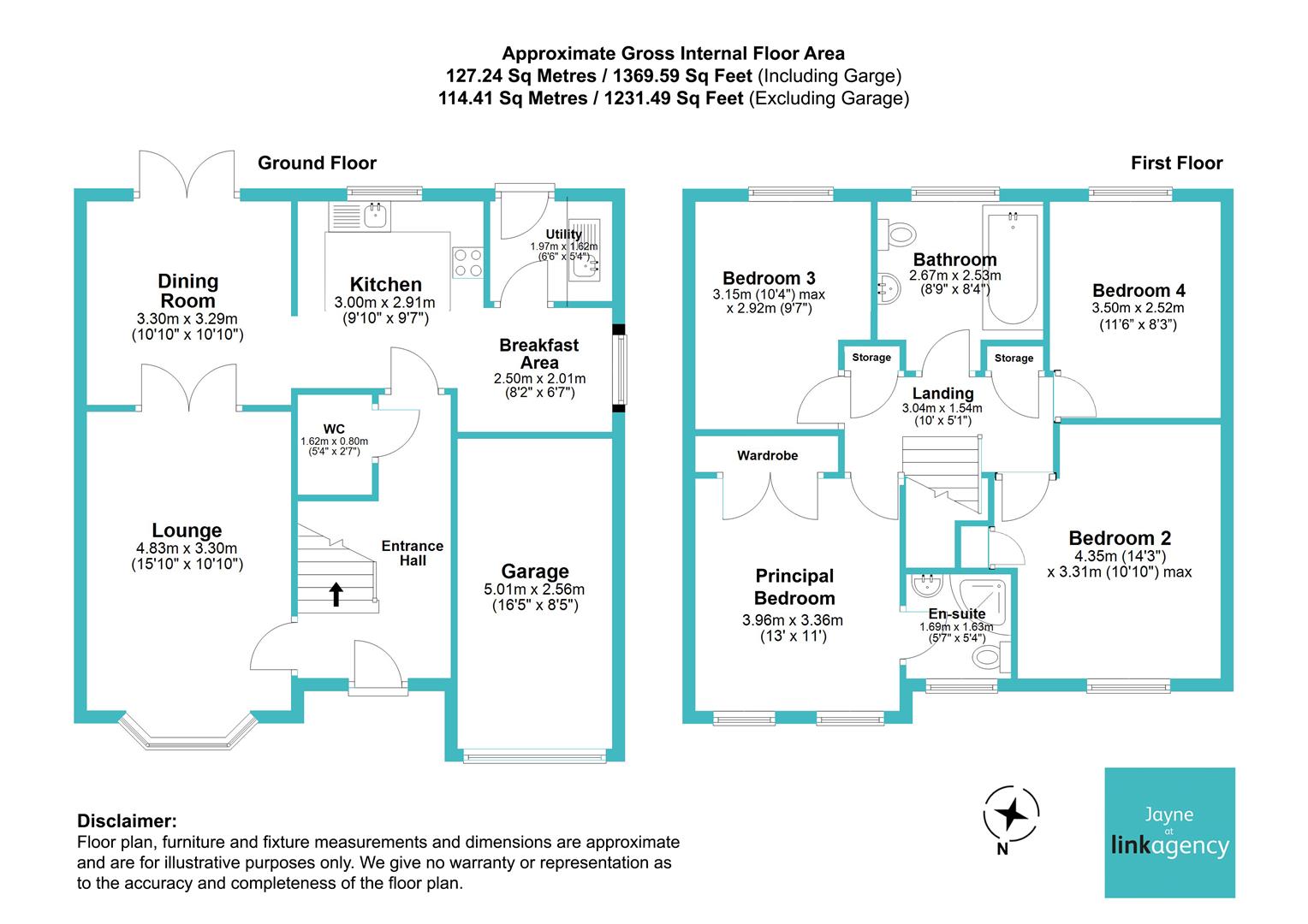 Floorplan for Wickham Way, Driffield