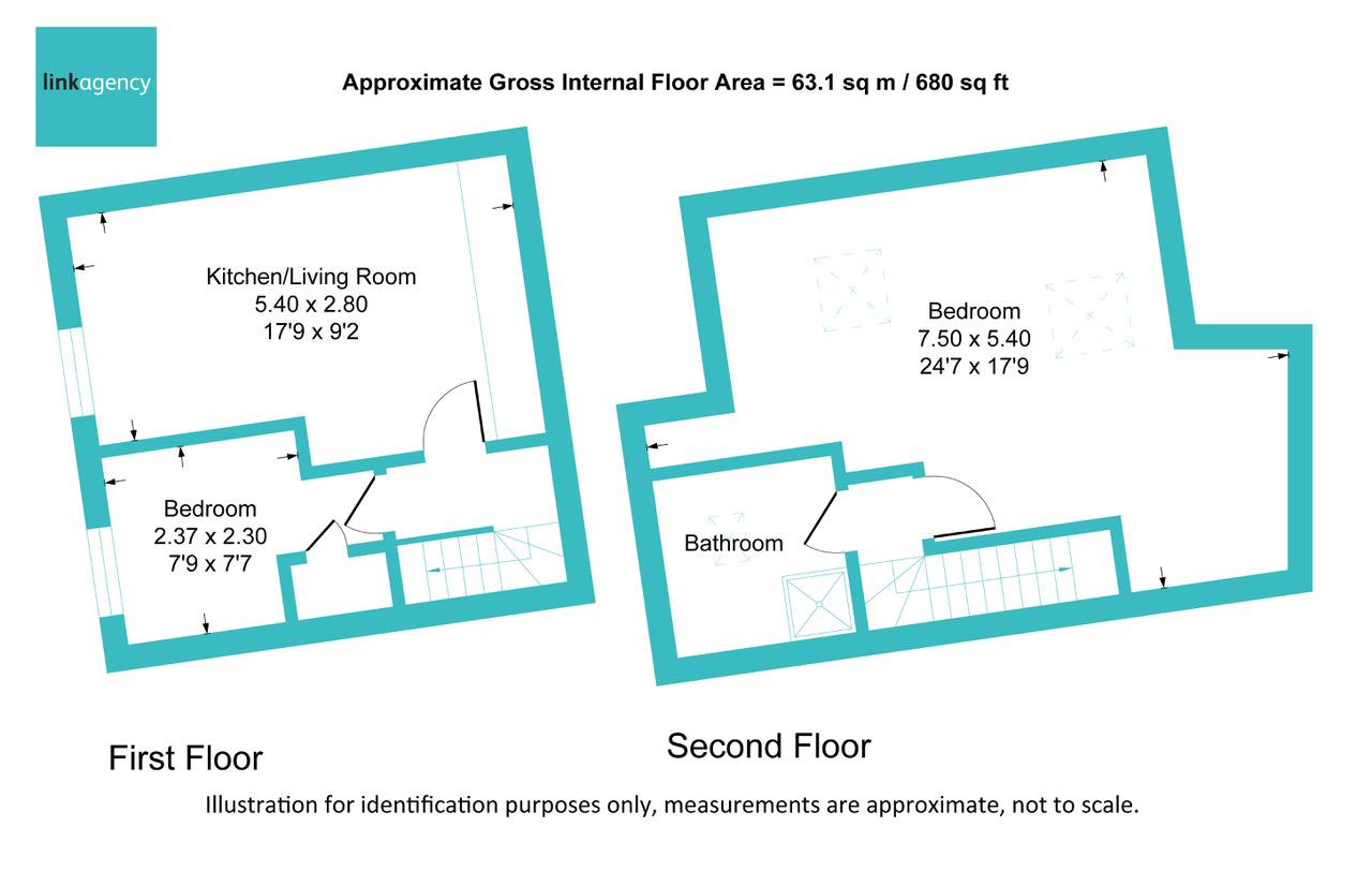 Floorplan for Carlton Apartments, Goole