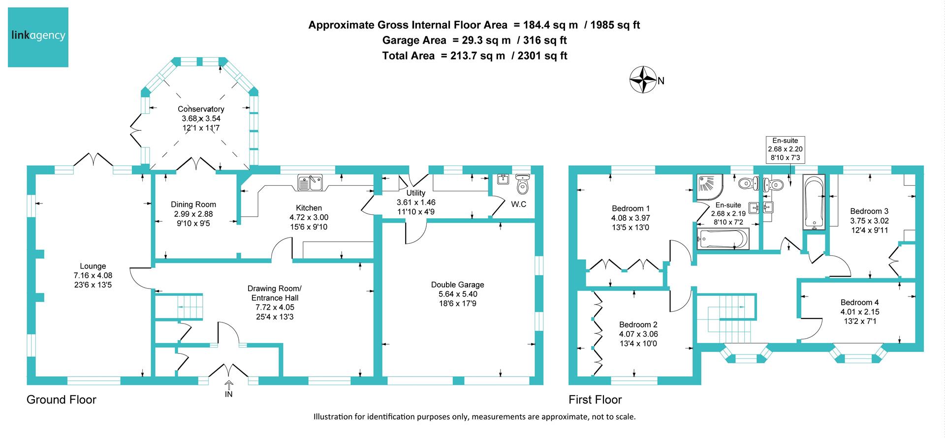 Floorplan for Pear Tree Park, Howden, Goole