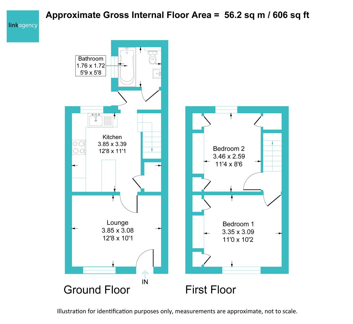 Floorplan for Common Piece, Swinefleet, Goole