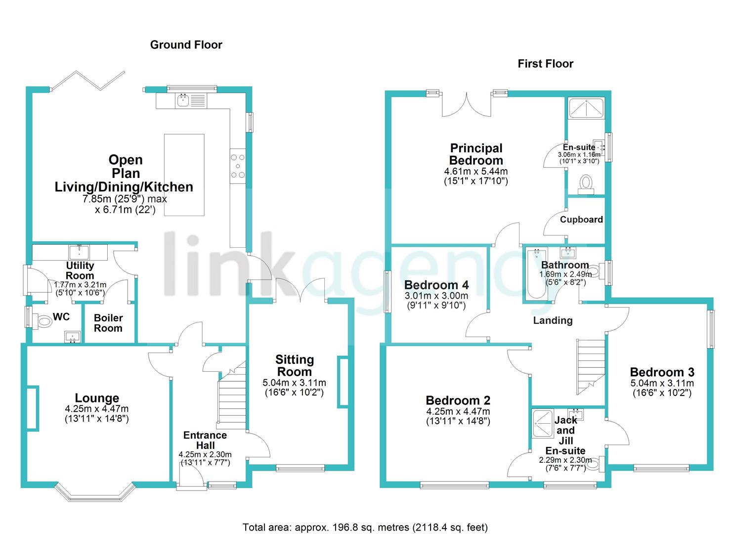 Floorplan for Huggate, Pocklington