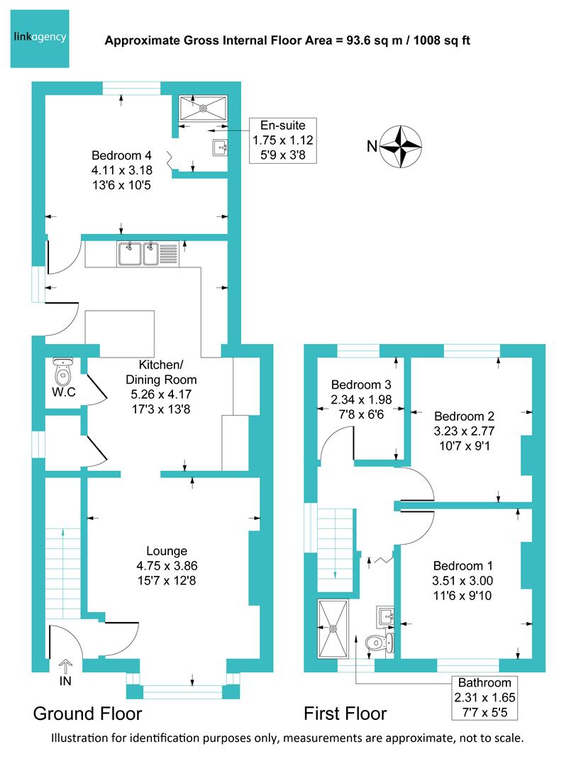 Floorplan for Shaftesbury Avenue, Goole