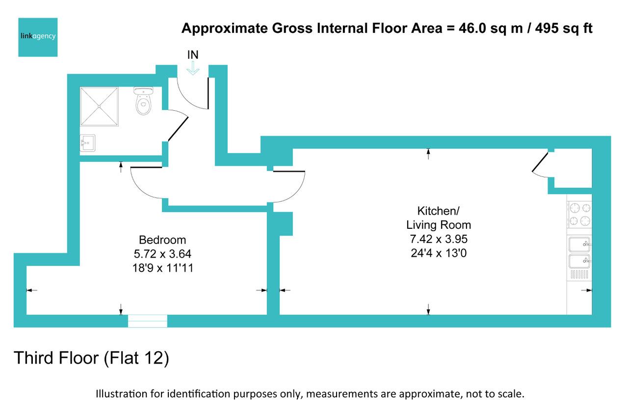 Floorplan for Victoria Quays, Goole
