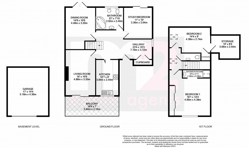 Floorplan for New Pastures, Newport