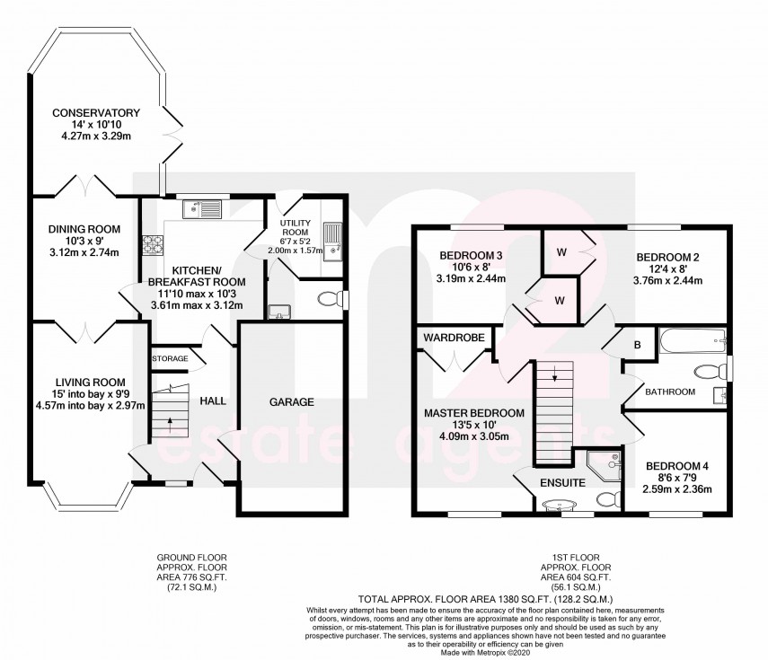 Floorplan for Rogerstone, Newport