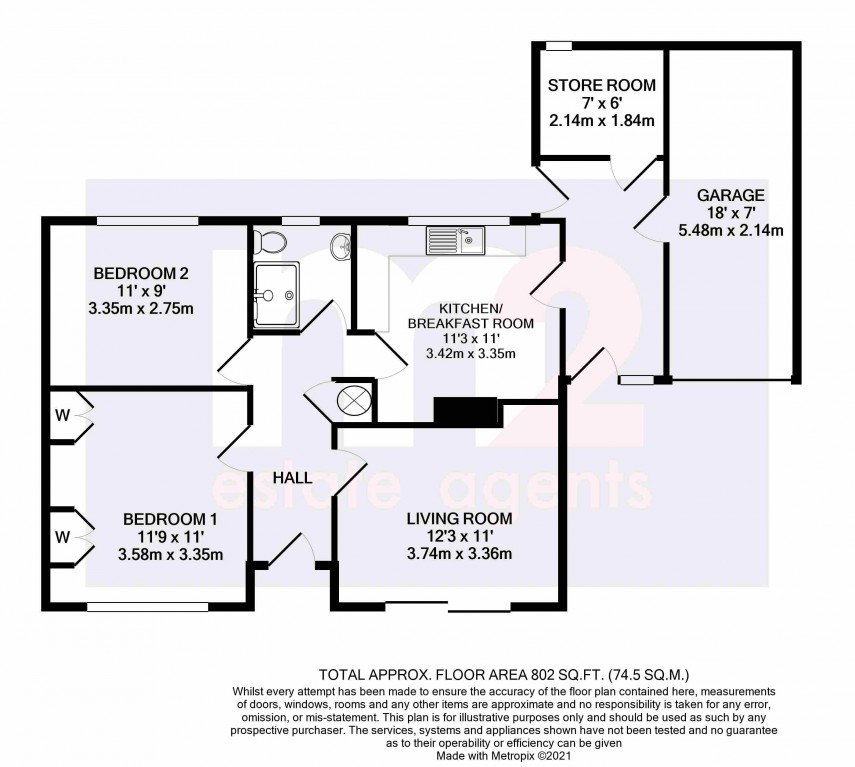 Floorplan for Pontnewydd, Cwmbran, Torfaen