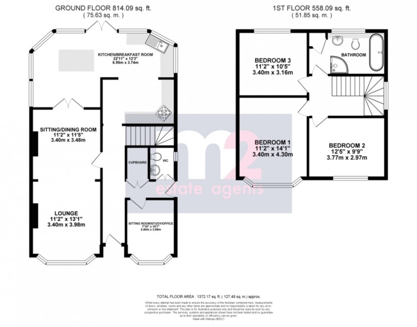 Floorplan for Montgomery Road, Newport