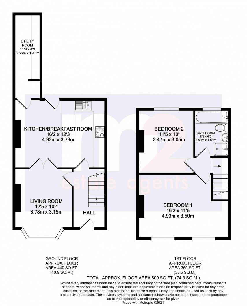 Floorplan for Durham Road, Newport
