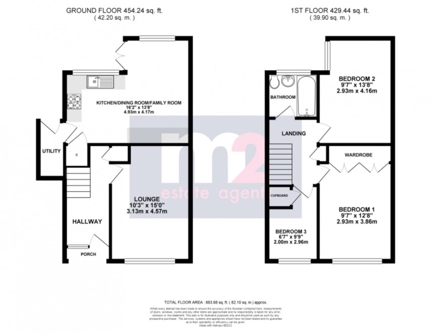 Floorplan for The Moorings, Newport